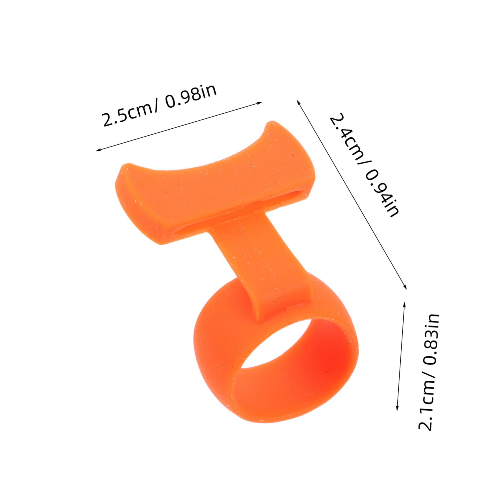 BESPORTBLE Guitar Pick Helper for Beginners Non Slip Finger Protector for Electric Acoustic Guitars Grip Enhancer Comfortable Fit for Improved Technique Speed Guitar