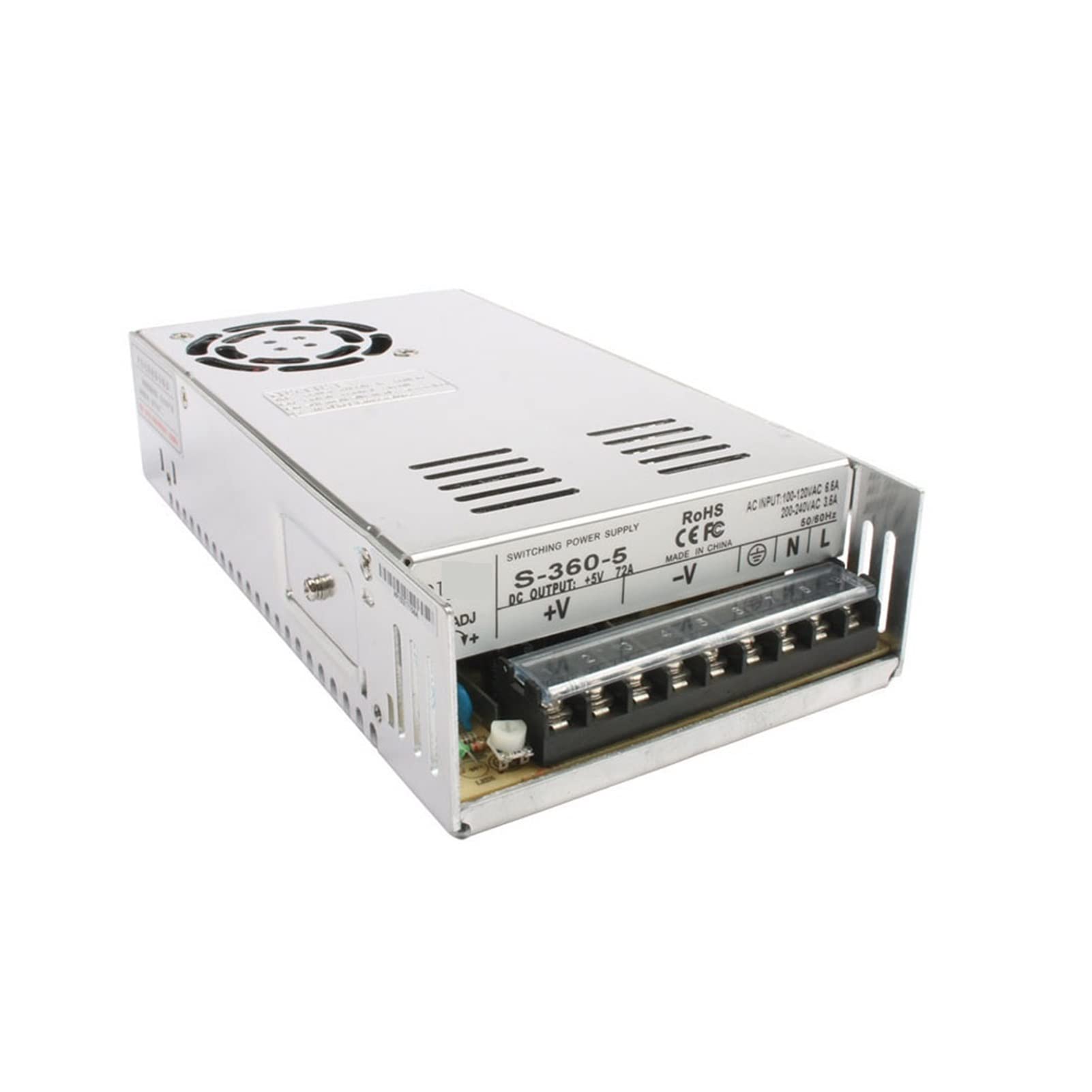 36. 0W 12V 30A LED Striscia CNC 3D. Stampa il piccolo volume dell'alimentazione di commutazione dell'uscita singola 5V 13.5V 15V 24V 36V 48V Alimentatore Switching(48V_360W)