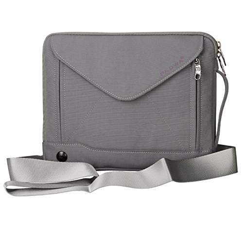 Padwa Lifestyle Shockproof Soft Sleeve Pouch Carrying Envelope Bag Case with Handle Shoulder Strap Zipper