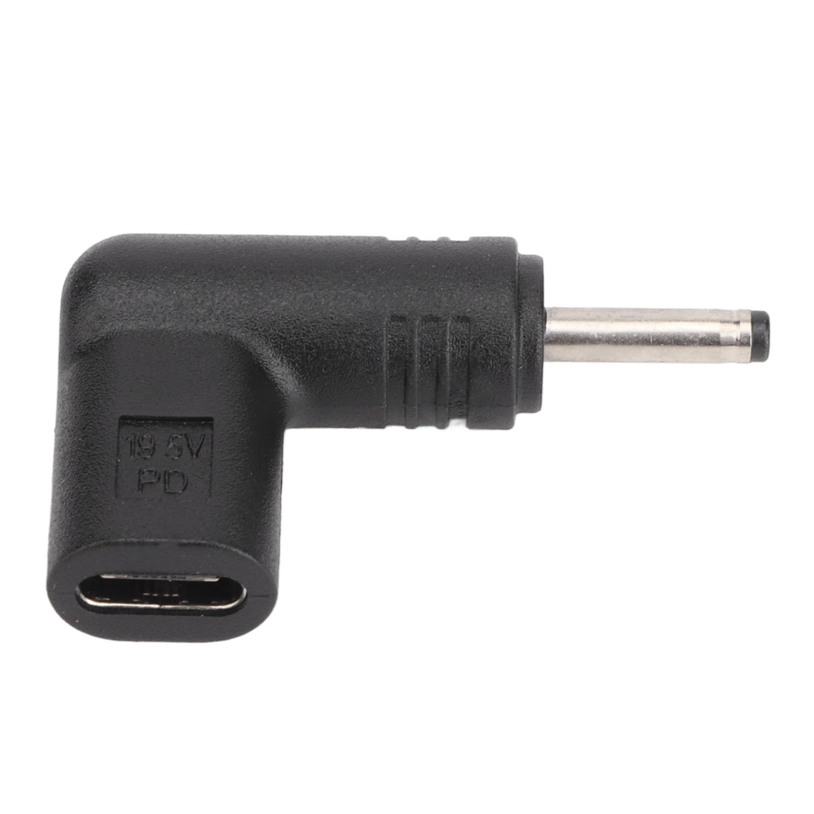 Adattatore da USB C a CC, da 100 W, tipo C femmina ad angolo di 90 gradi a DC 4 mm x 1,35 mm maschio, adattatore PD emulatore trigger, 4 mm x 1,35 mm