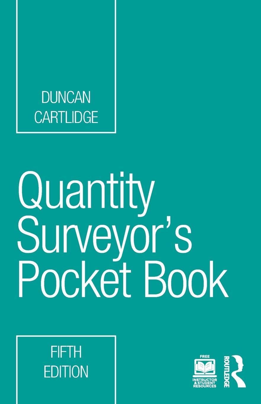 Quantity Surveyor's Pocket Book (Routledge Pocket Books)