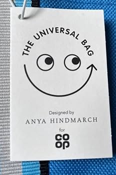 Amazon.co.jp: イギリス発UK限定 ANYA HINDMARCH エコバッグ The