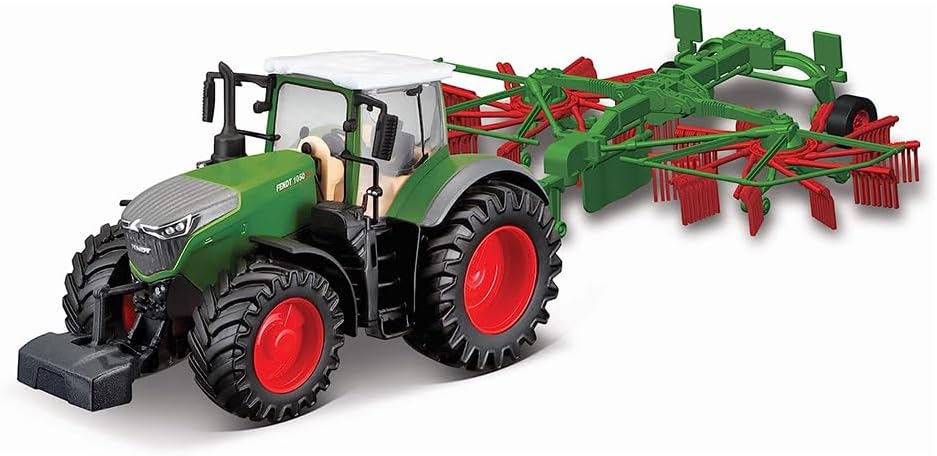 Die-Cast FENDT 1050 VARIO with Working WHIRL RAKE - Detaield Replica Collectible Model Toy