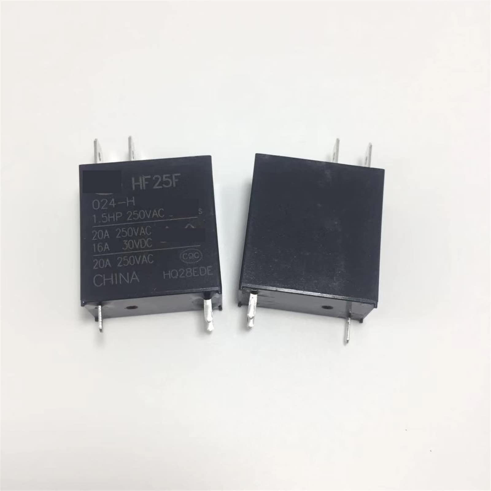AQHYEBNSR 10PCS Relay JQC-25F 012-H 024-H JQC-25F-012-H JQC 25F 024 H 12VDC 24VDC 3PIN