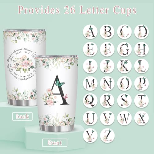 Personalized-Initial-A-Tumbler-20oz-Monogrammed-Gift-for-Women-Birthday-Mothers-Day-Religious-Gift-Personalized-Christian-Gift-for-Women-Initial-Coffee-Mug