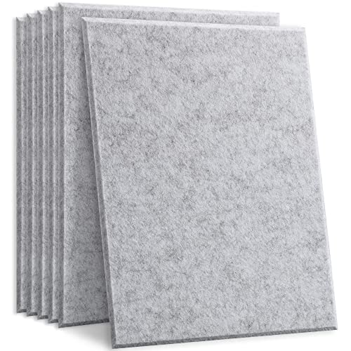 HyFanStr Acoustic Panels, 6-Pack, Light Grey
