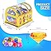 WZXJZTCY Diving gem Pool Toys Sand Toys,16 Big Colorful Diamond with Pirate Treasure Chest Summer Training Swimming Diving Underwater Toy Children's Game Gifts (Golden)