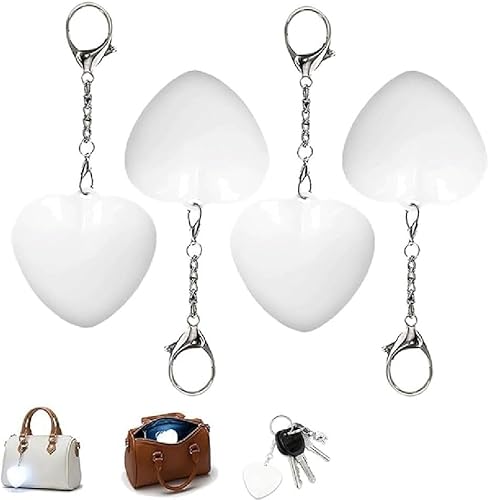 Lumoza 4pcs Purse Light Handbag Light, Love Wallet Tote Bag Touch Sensing Lights, 2026 New Mini Touch Led Automatic Glow Lights for Inside Purse for Women Gift