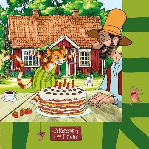 Pettersson & Findus 20 Servietten 33 x 33 cm