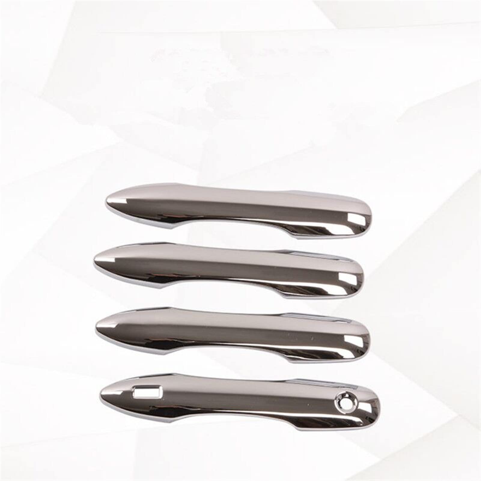 FAHBSTR Exterior Door Handle Cover for Corolla Auris E210 2019-2021 Chrome Car Door Handle Cover Bowl Trim Sticker Styling Accessories(2)