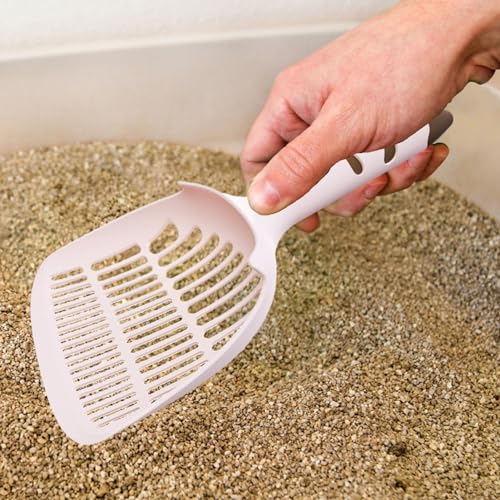 Colheres para de gato, Colher para gato | Pá profunda para de gato,Colher de alça longa, levantador