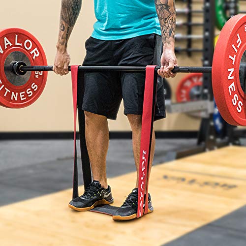 Valor Fitness PRB-XXL-Red Resistance Band for Pull Ups, Bench Presses, Squats, Deadlifts, and More - Size XXL
