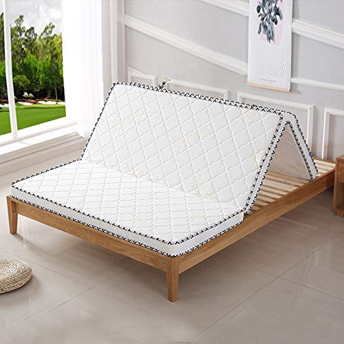 Preisvergleich Produktbild Gästematratze Faltbar Kinder, Schlafzimmer Klappmatratze Faltbar Kokosnuss-Matratzenauflage Beweglicher Fußboden Matratze Mikrofaser-Matratzenauflage Abdeckung Noiseless,80*190cm(31.5*75inch)