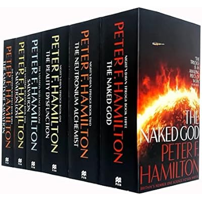 Peter F Hamilton Collection The Salvation Sequence and Nights Dawn Trilogy Series 6 Books Set