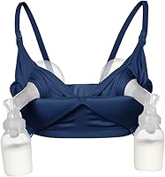 Vista 12 de Supermom Silhouette with Light Fixed Pads, Pumping Bra Hands Free, Adjustable Pumping & Nursing Bra for All Breast Pumps