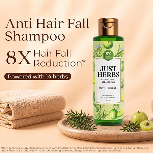 Image of Just Herbs Anti Hairfall Shampoo