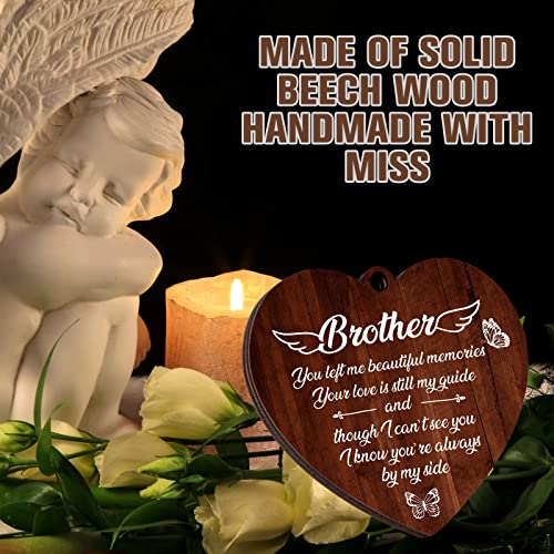Vetbuosa Memorial Gifts for Loss of Brother, Sympathy Picture Frame,Sympathy Gifts for Loss of Brother,Bereavement Remembrance Funeral Condolence Grief Gift,Fits 4x6 In Photo