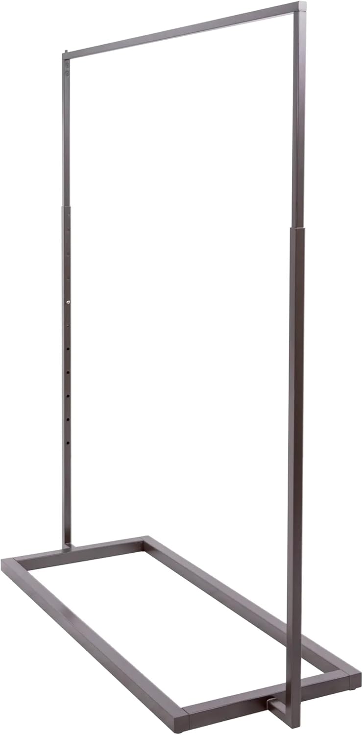 Econoco Linea Extended Ballet Bar, Adjustable Height, Freestanding Dance and Fitness Barre for Studio or Home Training