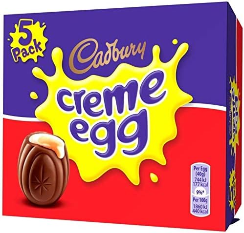 Cadbury creme eggs imported from the UK (Pack of 1)