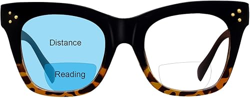 Miniatura 7 de OCCI CHIARI Gafas de lectura bifocales de gran tamaño para mujer, con bloqueo de luz azul, elegantes lectores 1.0, 1.5, 2.0, 2.5, 3.0, 3.5