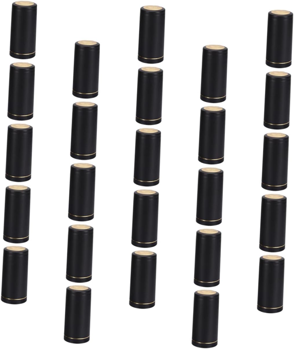 25pcs Red Wine Cap Bottle Stoppers for Glass Bottles