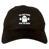 Kings Of NY Im Just Here for The Boos Halloween Mens Dad Hat Baseball Cap Black