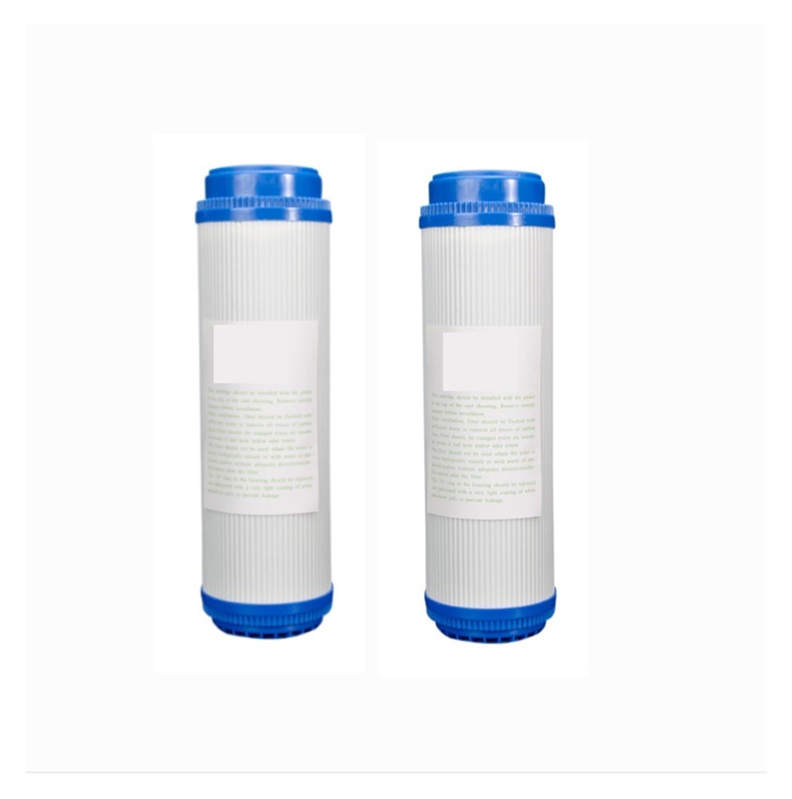 Piezas granulares del purificador del agua del filtro del carbono de la cáscara de coco de 10 pulgadas UDF | Accesorios Filtro de máquina de agua pura(2pcs)