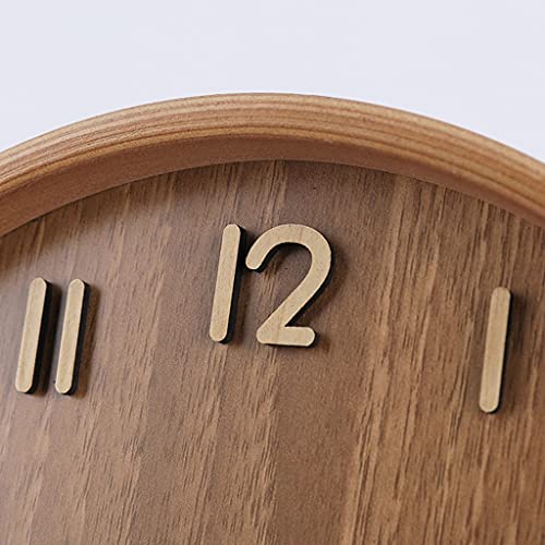 Reloj de escritorio de madera premium con diseño minimalista 4