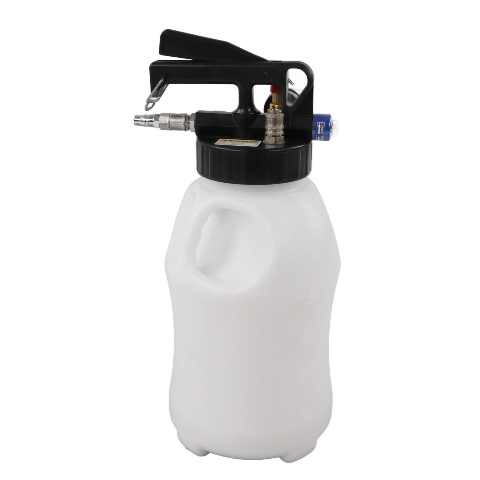 Ejoyous Herramienta Neumática de Recarga ATF de 6L, Extractor y Dispensador de Aceite Metálico con 13 Adaptadores para un Eficiente del Líquido de Transmisión