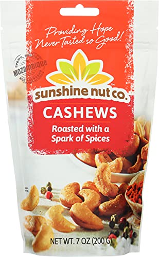 Sunshine Nut Company Cashews Rstd Spices #TOP22