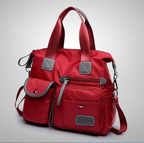 Bolsa de ombro feminina multifuncional de grande capacidade bolsa de viagem executiva viagem de negó