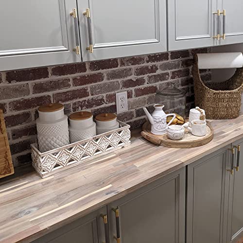 Westablize 10 Pack 7 1/2 Inch 192 Mm Bar Cabinet Pulls Gold And Grey Knurled Handles For Brushed Gold Drawer Pulls Cupboard Aluminum Handles #TOP3