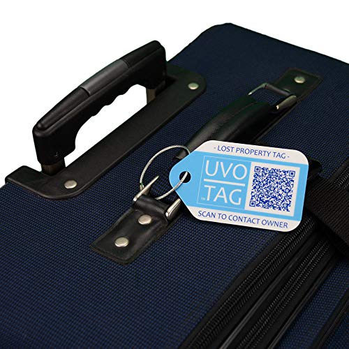 Location-Enabled Smart Luggage Tags - Unique Large Smart ID Tags for Luggage (Pack of 2)3