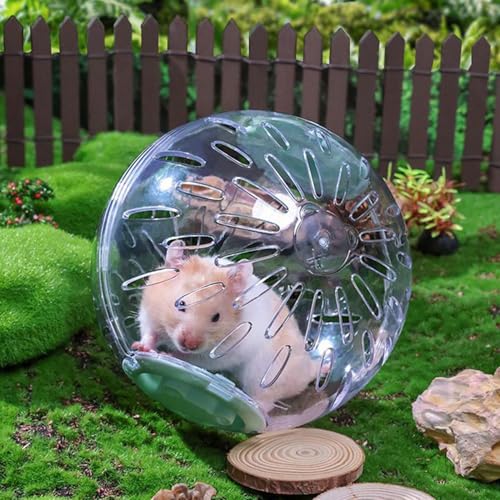 Balle de course pour hamster transparent grand modèle pour roue gerbille - 3