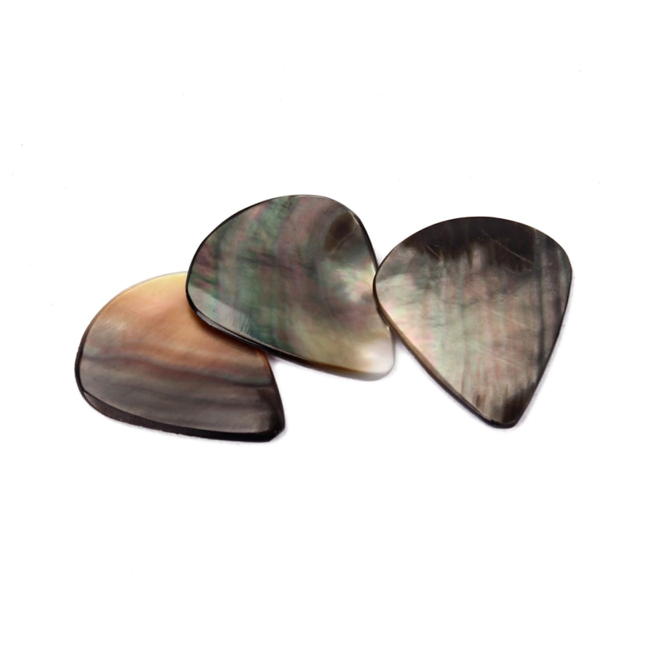Toyvian 9piezas Púas De Guitarra De Concha Natural Para Guitarra y Ukelele Sonido Auténtico y Estilo Elegante