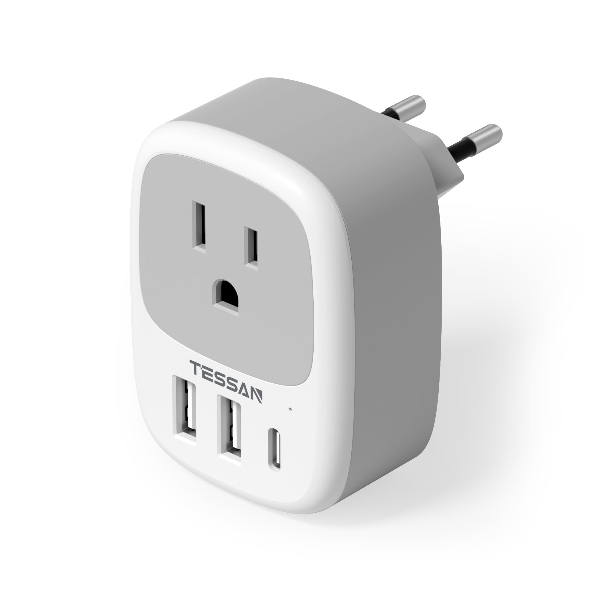 TUMI 変換プラグケース USB-Cケーブル付き Amazon.com | TUMI - Luggage Electric Travel Adaptor Plug with