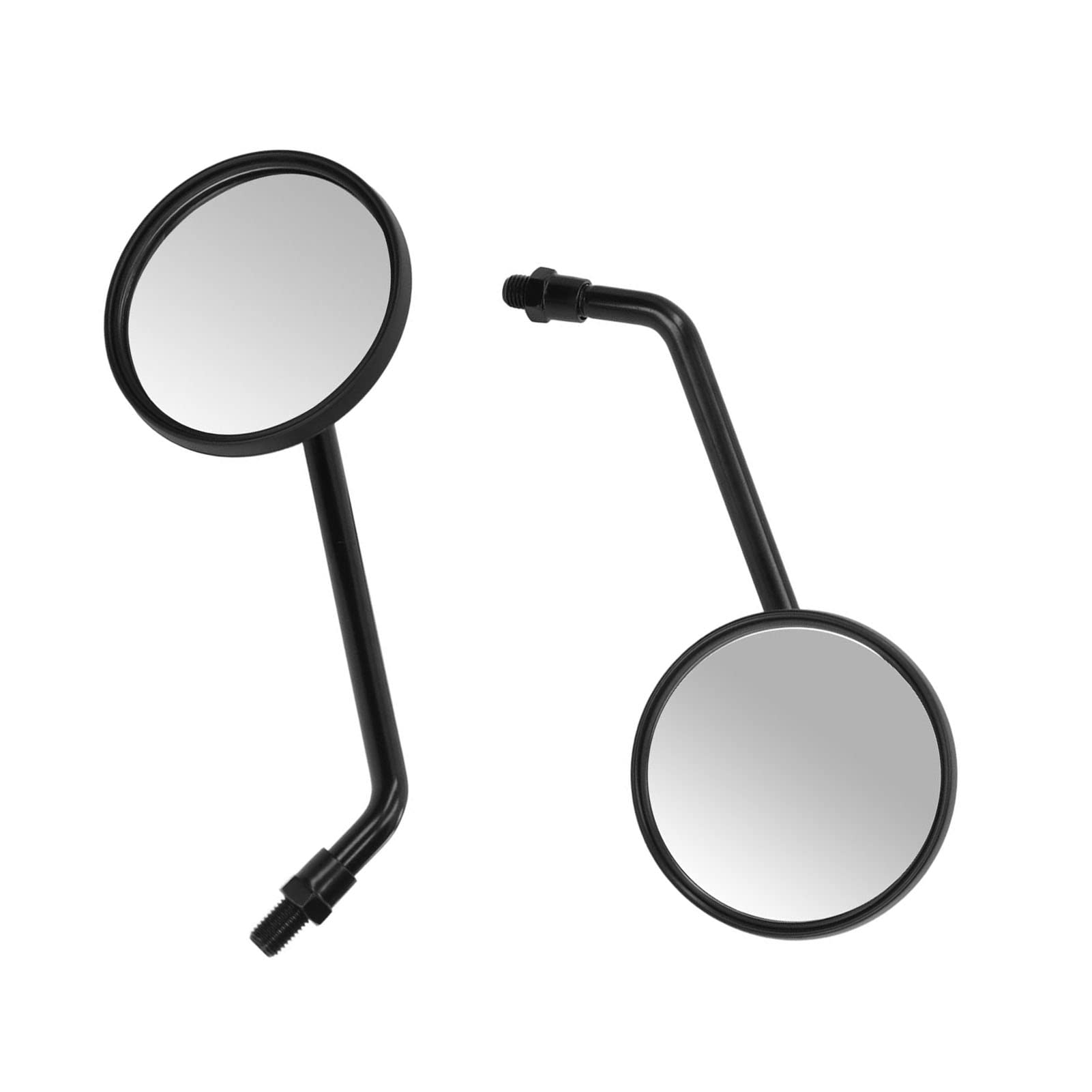 Espejo retrovisor universal para motocicleta, espejo retrovisor universal de 3,4 pulgadas M10, espejos laterales retrovisores para motocicleta