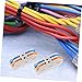 PRETYZOOM 10Pcs Quick Connect Wire Splitter Tool Electrical Connector Block for Compact Inline Terminals Design for Awg Electrical Projects