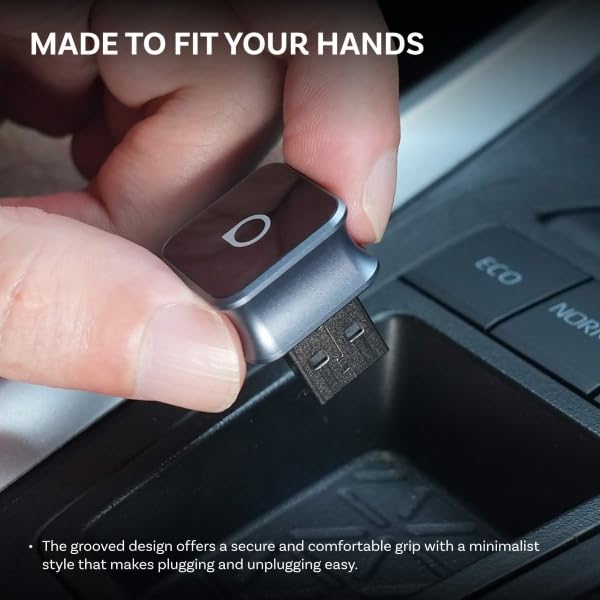 Adattatore Wireless CarPlay e Android Auto per Auto – Connessione Senza Cavi, Plug & Play, Compatibile iPhone & Android – CubeLink 2