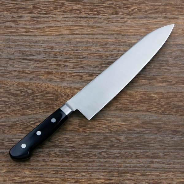 Amazon | 牛刀包丁 粉末ハイスR2 ツバ付 210mm | ほんまもん | 牛刀 