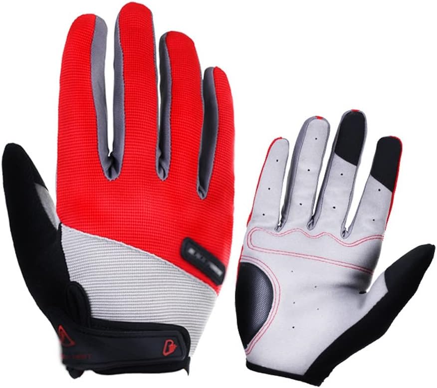 Outdoor Hiking Gloves Anti-Slip Resistant Fabric Touch Screen Gloves for Sports Winter Men Women Climbing Gloves