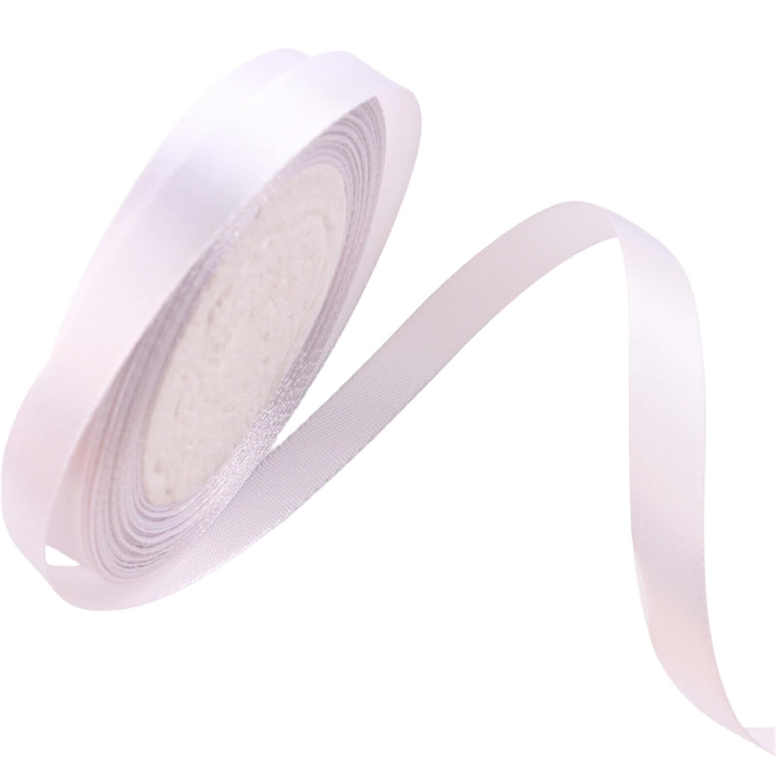 Carotoe 01Bleach Colorful Craft Ribbon 25Yard Per Roll Christmas Wrapping Ribbons For Bows Making Hair Bows Accessories Embellishment Wedding Decoration Ribbon
