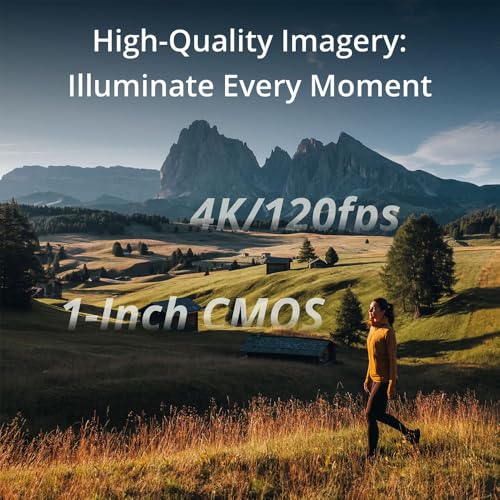 Image of DJI CP.OS.00000301.01 Osmo Pocket 3 4K 120fps Handheld 3-Axis Gimbal Stabilizer Bundle with CPS 26 Month Protection Pack, 64GB Card, 10 inch Case, HDMI Cable, Cleaning Cloth and Deco Gear Master Guide