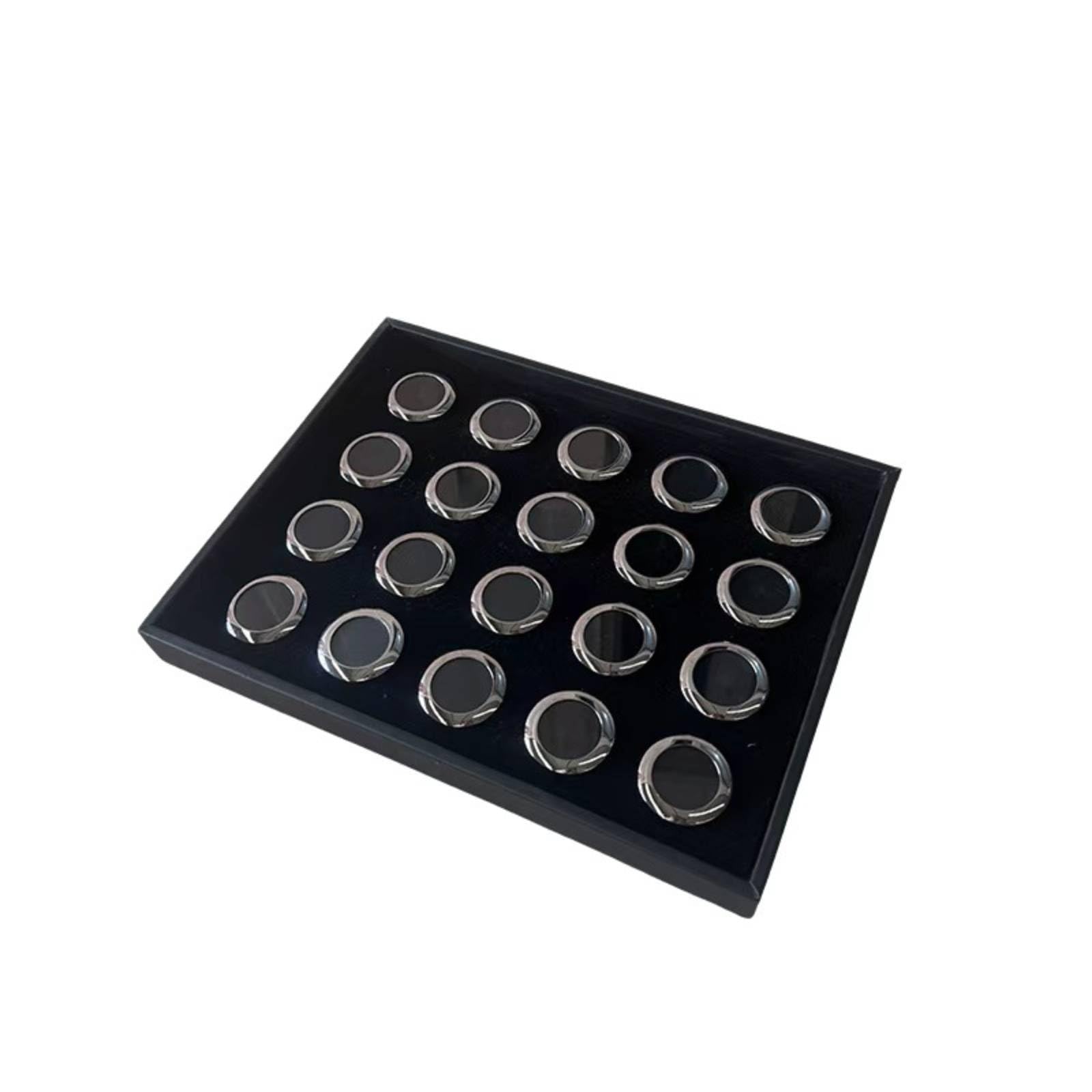Organizador Diamantes Expositor con Compartimentos Práctico Caja Organizadora con Compartimentos para Joyeros
