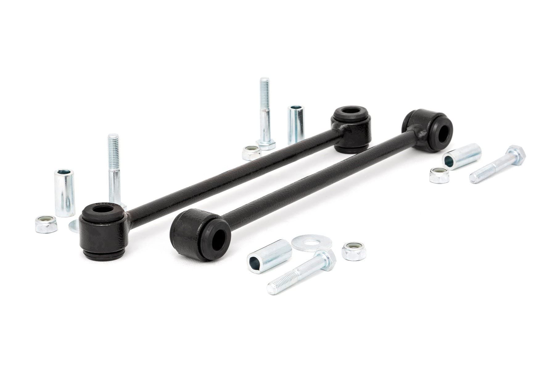 Rough Country Rear Sway Bar Links for 2007-2018 Jeep Wrangler JK 6" Lift - 1017