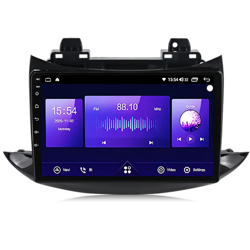 JZHIWEI Android 15 Radio Coche Pantalla Táctil 9 Pulgadas para Chevrolet Tracker 3 2013-2020 Conectar y Usar Navegación GPS Control del Volante 4G WiFi FM Am RDS Enlace Espejo con Bluetooth