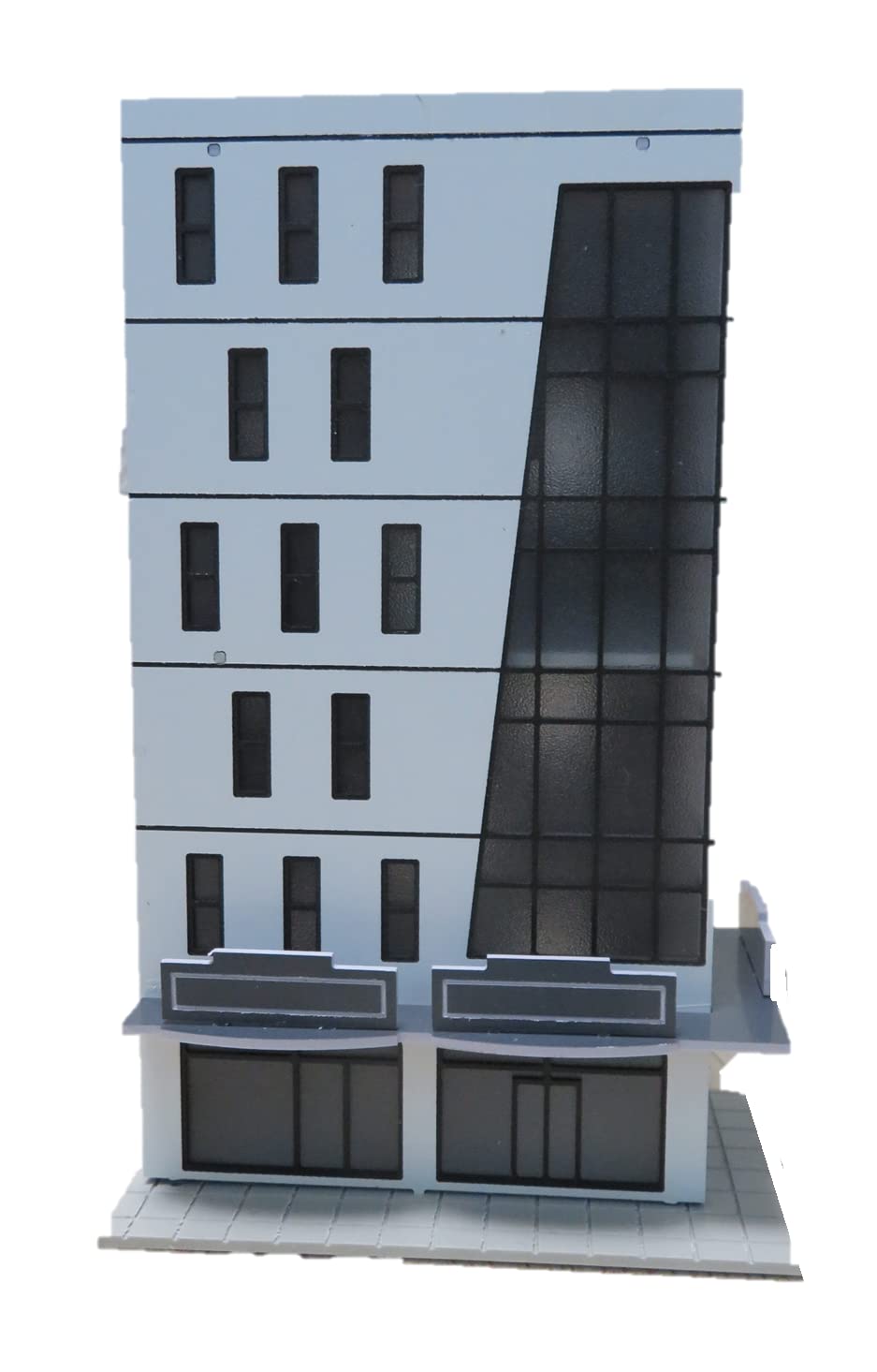 Amazon | 【ふきの芽】Nゲージ用ストラクチャー（ビル02） | 鉄道模型 通販