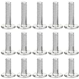 150 Stück M3 Innensechskantschrauben Set - 304 Edelstahl Madenschrauben & Gewindeschrauben Sortiment - Linsenkopfschrauben für Möbel und Geräte