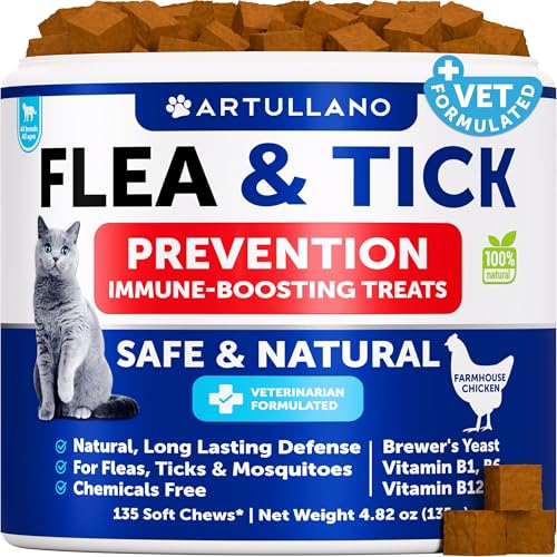 Natural Flea Chews with Vitamins