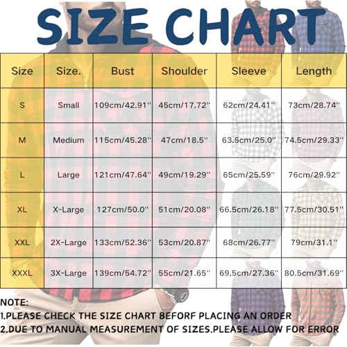 ABABC Flannel Shirt for Men Long Sleeve Zip Up Plaid Hoodies Jacket Stylish Lightweight Hooded Shirt with Pockets3
